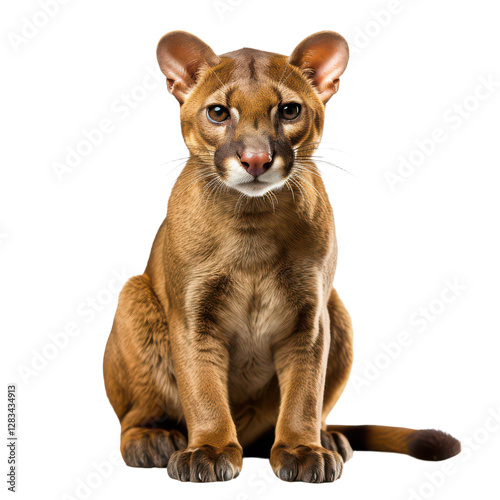 fossa isolated on transparent background, PNG