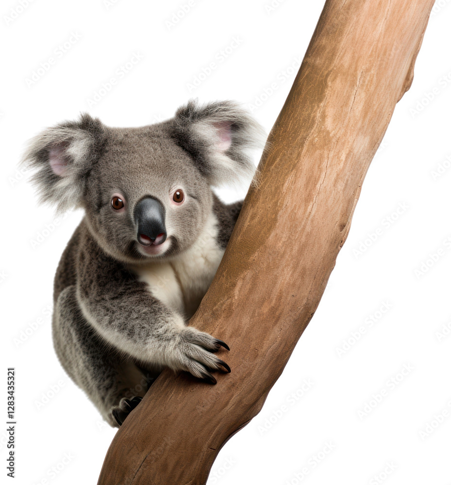 Fototapeta premium PNG Wildlife mammal animal koala.