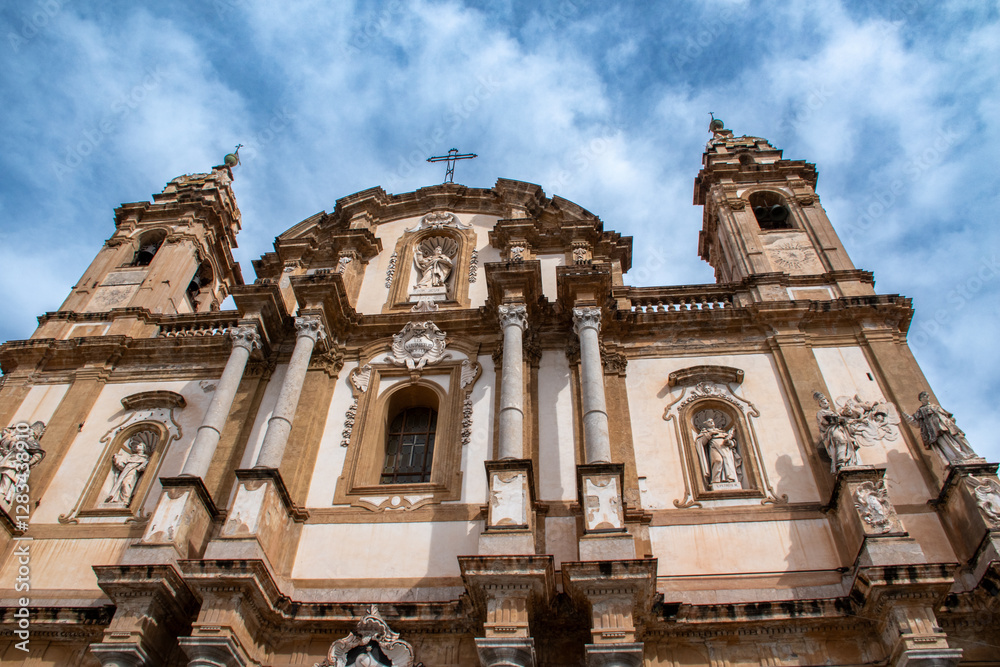 Fototapeta premium Basilica of San Domenica in Palermo