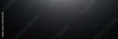 Wallpaper Mural High-shine black leather surface with subtle texture and gentle sheen, fashion, black leather Torontodigital.ca