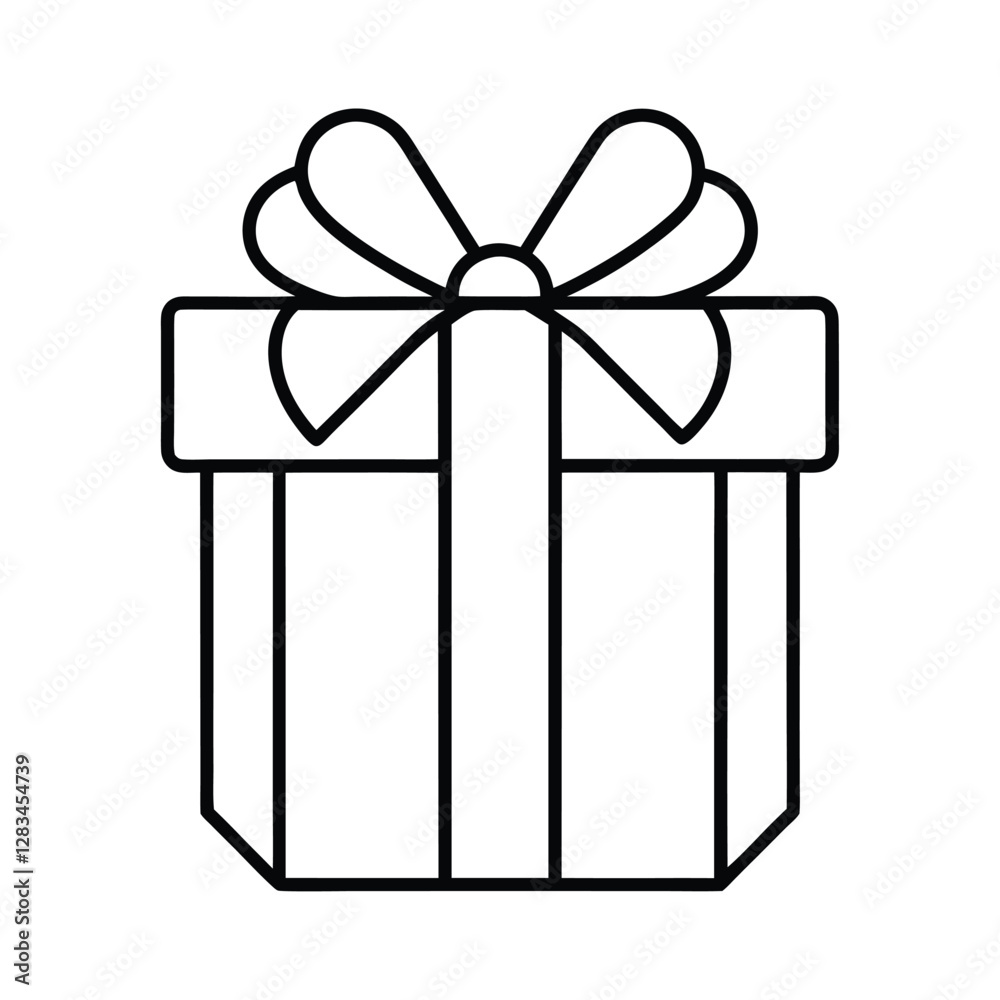 gift box with ribbon gift box with ribbon