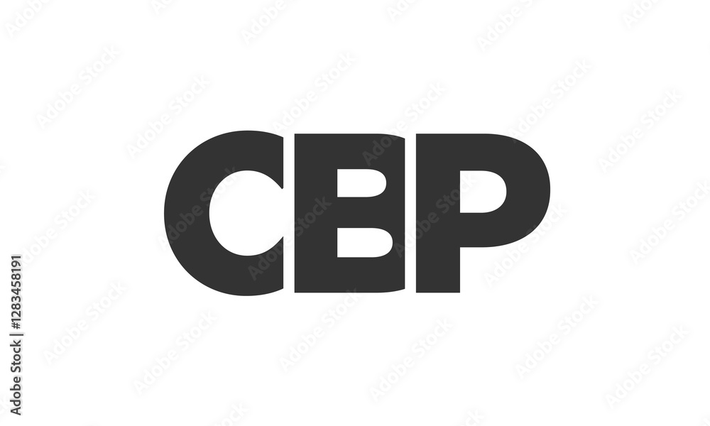 CBP logo design template with strong and modern bold text. Initial based vector logotype featuring simple and minimal typography. Trendy company identity. CBP logo design template with strong and modern bold text. Initial based vector logotype featuring simple and minimal typography. Trendy company identity.