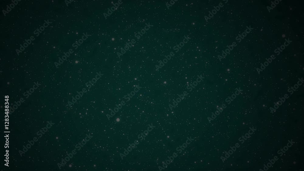 Particles Floating In Fluid Space Background/ 4k animation of an abstract backgroud with floating particles inside fluid space with  occlusion and depth of field blur