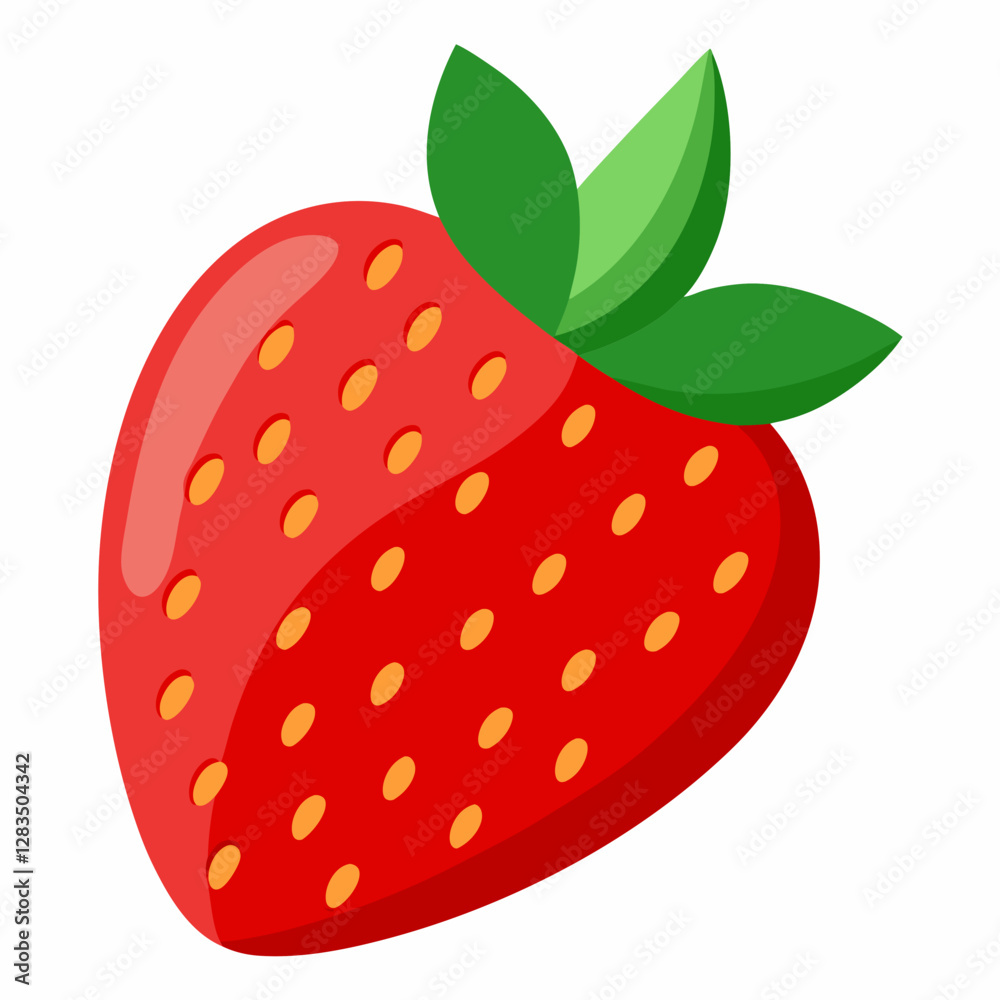 strawberry isolated on white background strawberry isolated on white background