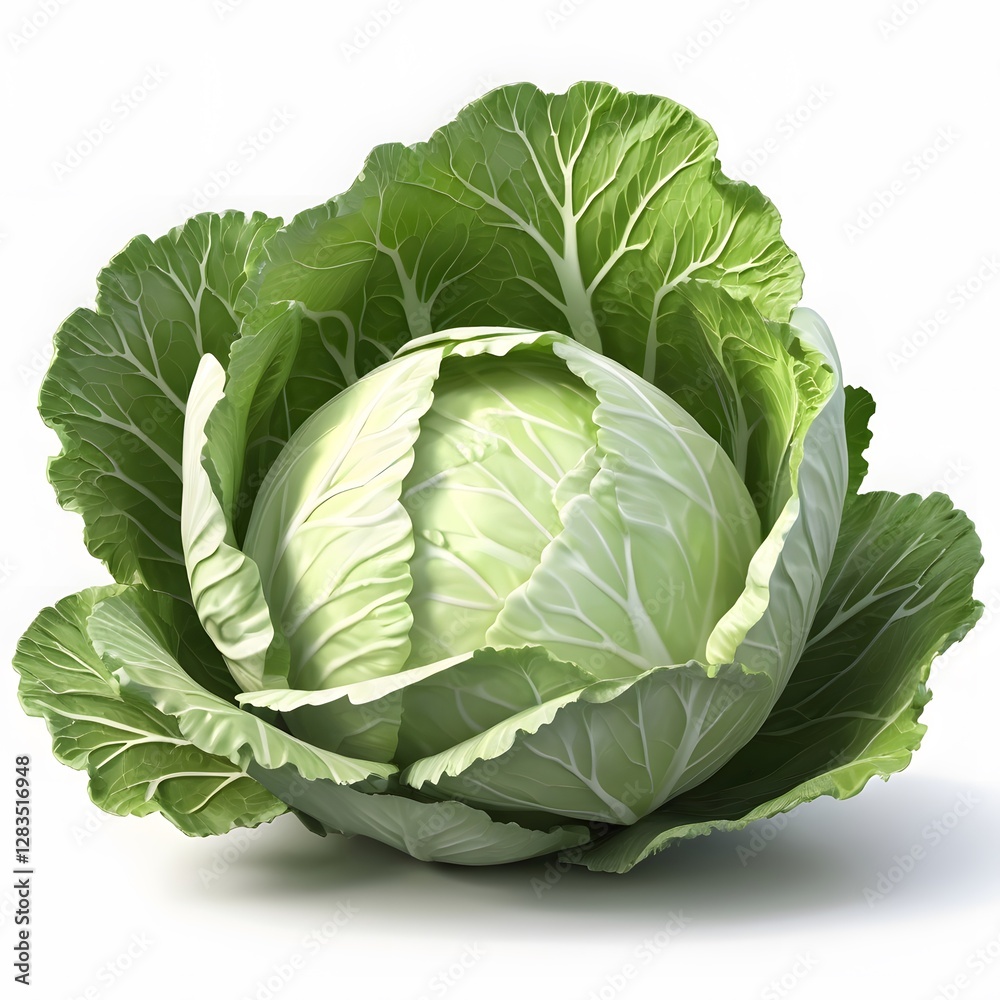 Obraz premium head of cabbage