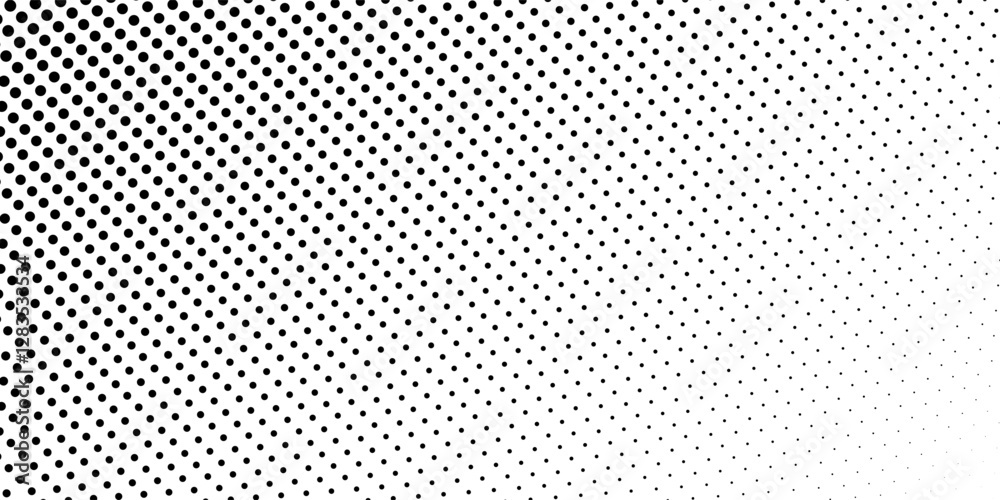 Black polka dots seamless pattern on white background. Halftone minimalist abstract Black polka dots seamless pattern on white background. Halftone minimalist abstract