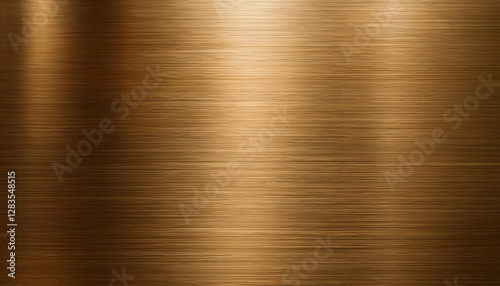 Abstract brushed brass metal texture. A high-resolution image showcasing a textured, brushed brass surface with subtle lines, ideal for backgrounds or design elements. Smooth, reflective, minimalist