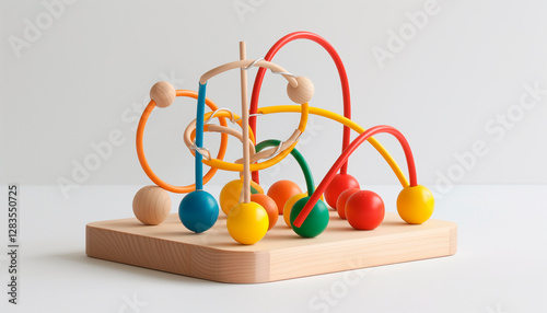 modern wooden toy