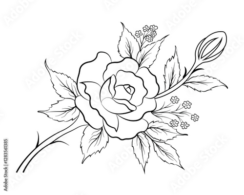 Vector tropical flowers. Floral botanical flower. Isolated illustration element. Vector wildflower for background, texture, wrapper pattern, frame, or border.