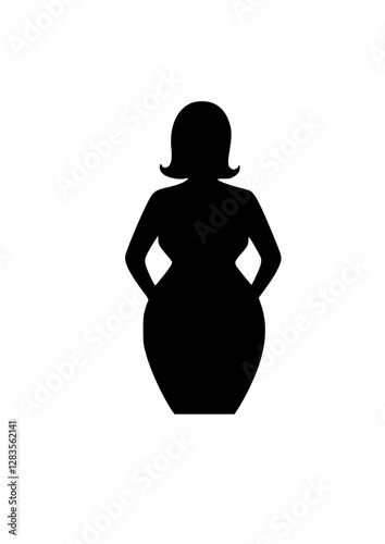 curvy woman