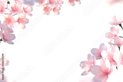 桜の透過背景