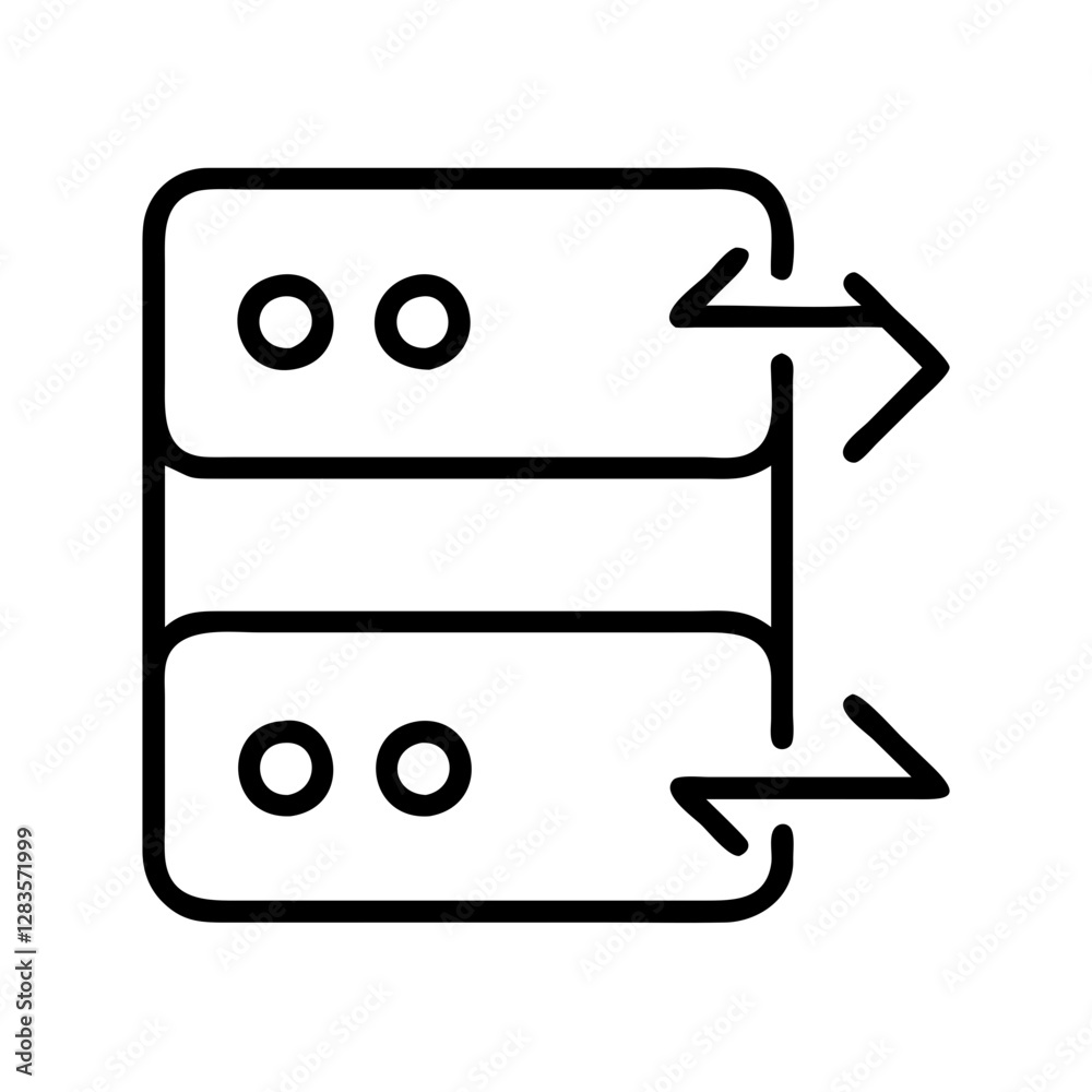 backup icon, backup line art - simple line art of backup, perfect for backup logos and icons backup icon, backup line art - simple line art of backup, perfect for backup logos and icons