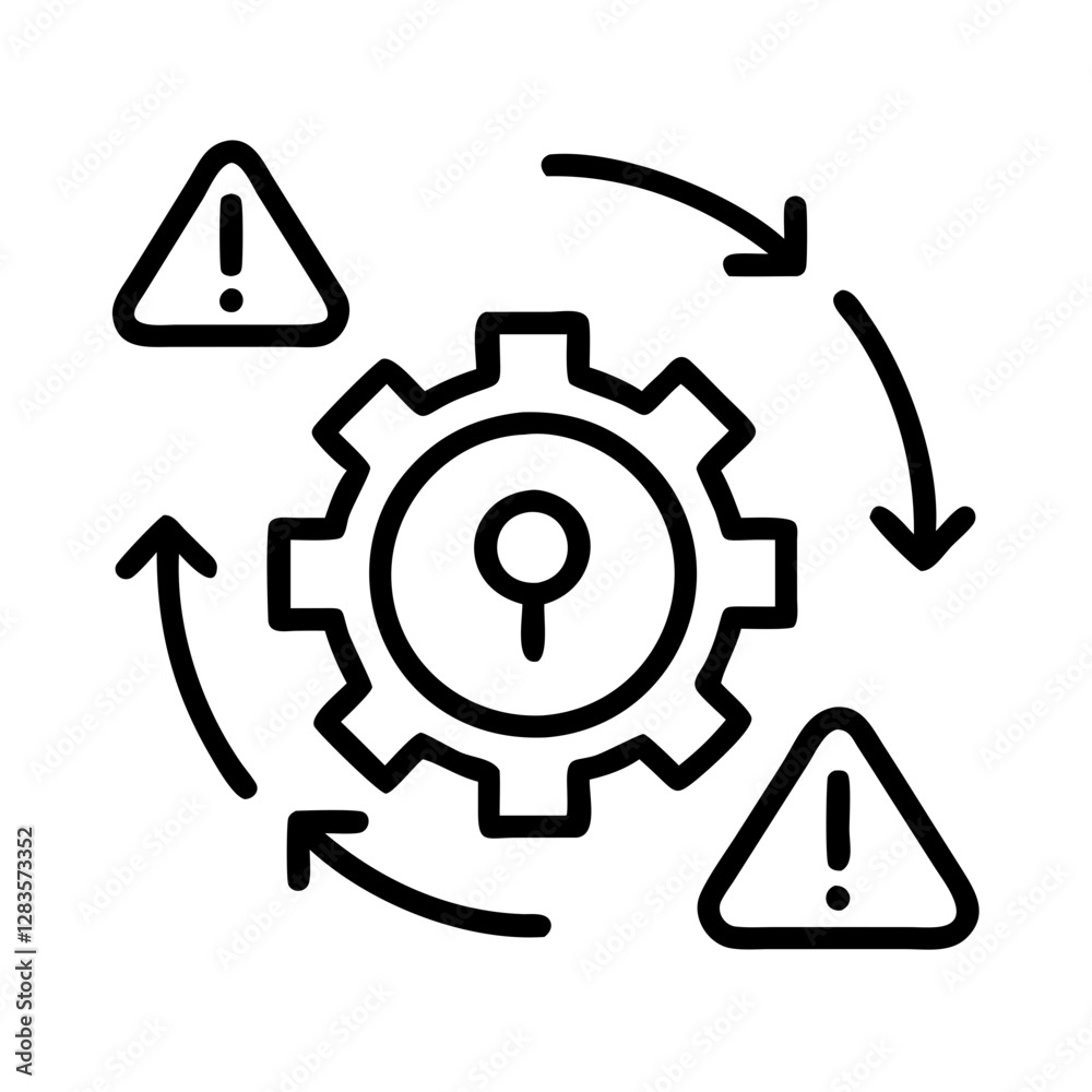 incident management icon, incident management line art - simple line art of incident management, perfect for incident management logos and icons incident management icon, incident management line art - simple line art of incident management, perfect for incident management logos and icons