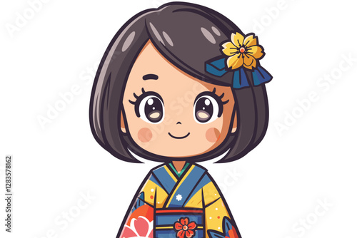 japanese girl in kimono