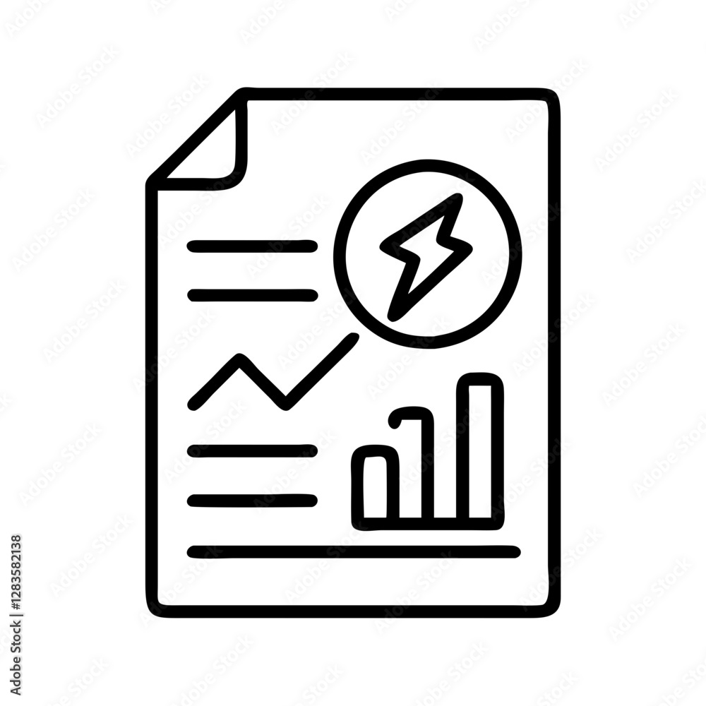 energy audit report icon, energy audit report line art - simple line art of energy audit report, perfect for energy audit report logos and icons energy audit report icon, energy audit report line art - simple line art of energy audit report, perfect for energy audit report logos and icons