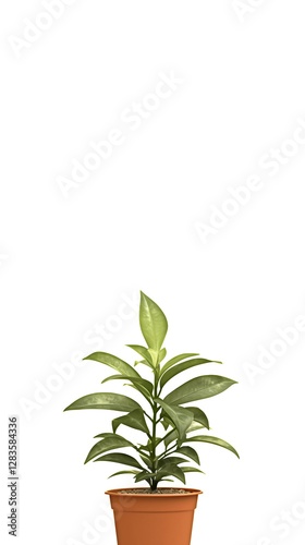 Flowers in a pot display vibrant blooms and lush foliage