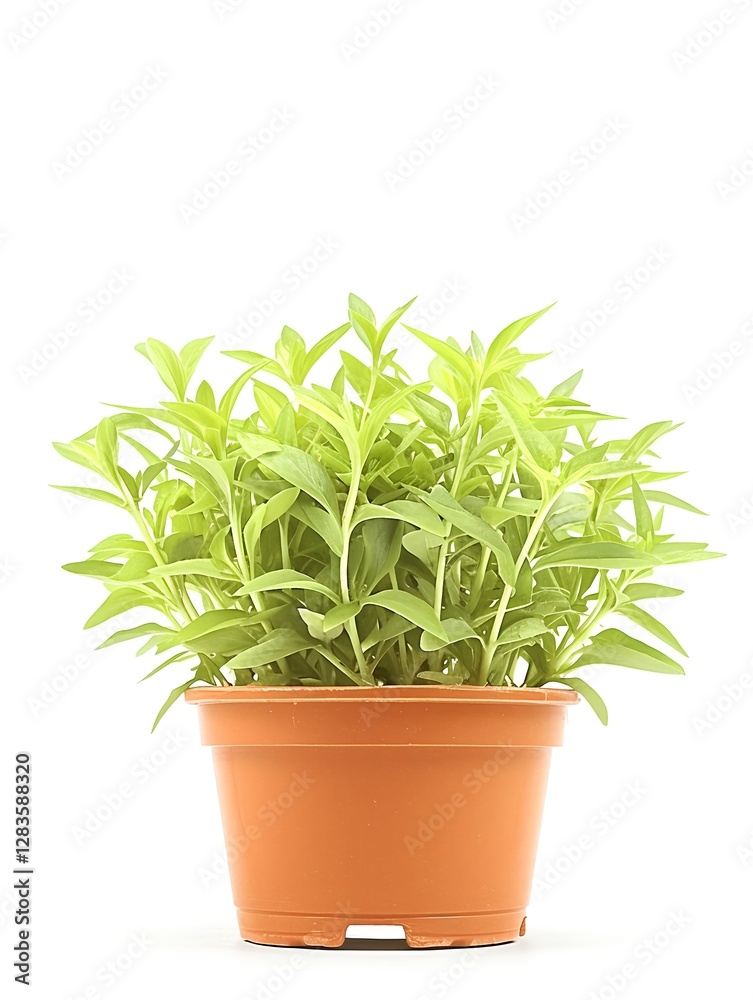 Flowers in a pot display vibrant blooms and lush foliage Flowers in a pot display vibrant blooms and lush foliage