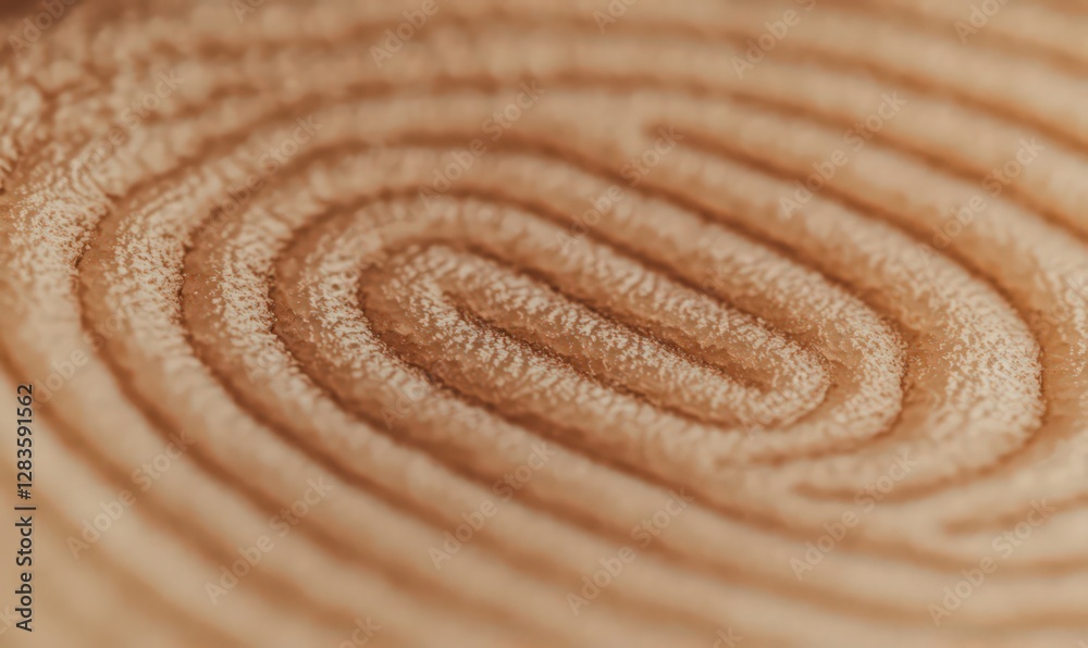 Light Brown Wood Texture: Concentric Circles Macro Photography Light Brown Wood Texture: Concentric Circles Macro Photography