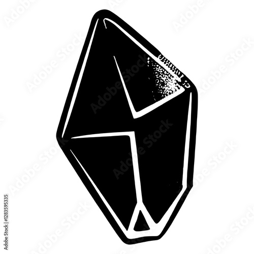 Individual diamond illustration gemstone design vector