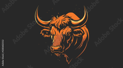 head of a bull