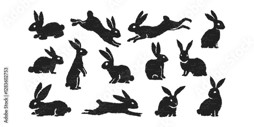 GRUNGE ELEMENT COLLECTION - RABBIT