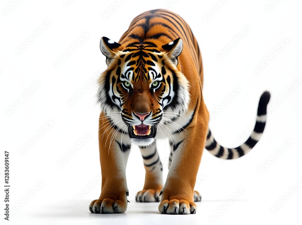 Obraz premium Majestic Sumatran Tiger Prowl - Wildlife Photography