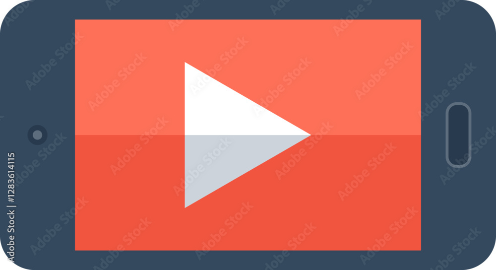 movies flat web icon concept movies flat web icon concept