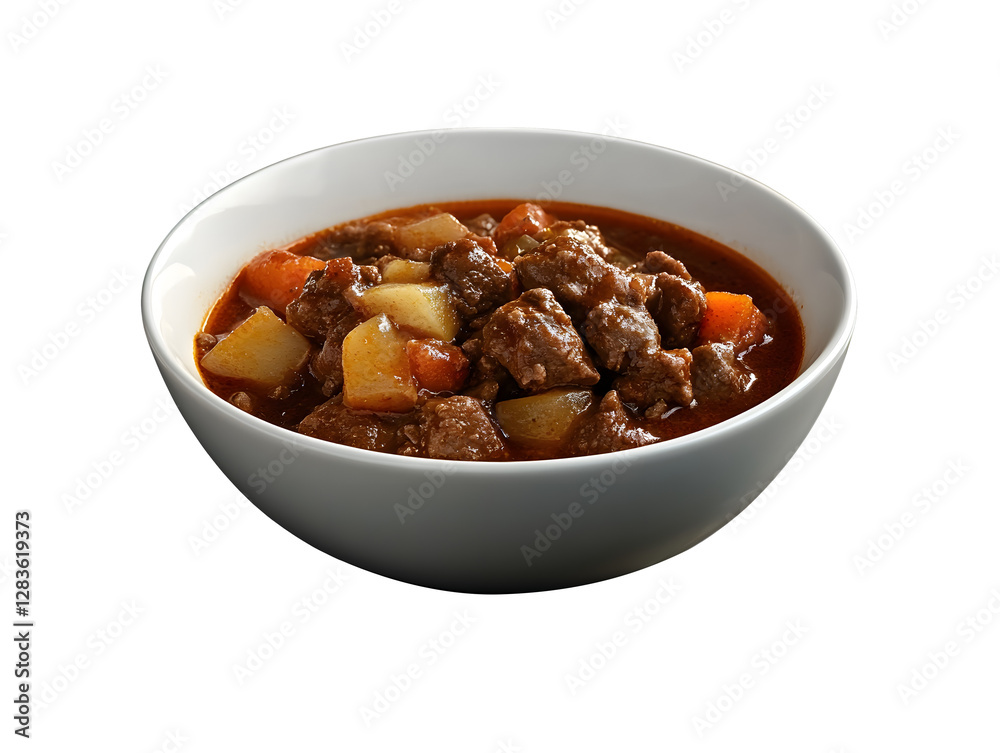 A hearty bowl of beef stew, perfect for a cozy night in. Rich, savory flavors and tender meat. A hearty bowl of beef stew, perfect for a cozy night in. Rich, savory flavors and tender meat.