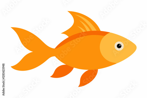 goldfish in a glass