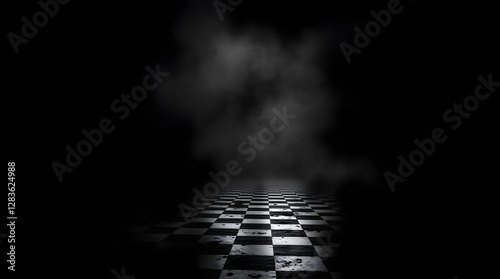 background about race, black and white, finish race flag, checkered flag wallpaper art
