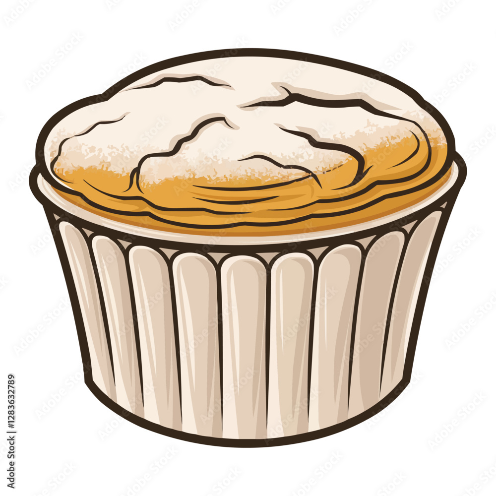 A Delicious Golden Muffin A Delicious Golden Muffin