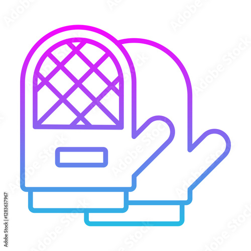 Oven mitts Icon