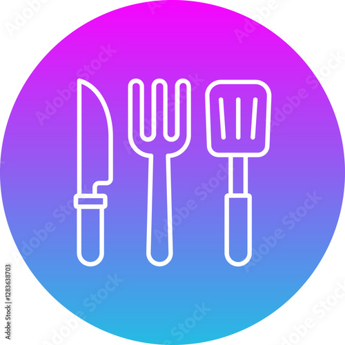 Kitchen utensils Icon