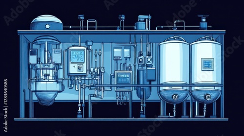 Optimizing temperature control systems for fermentation processes in industrial settings photo