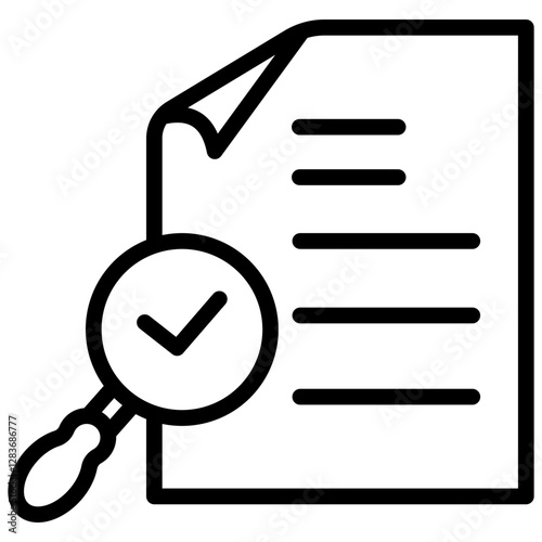 Evidence Outline Icon