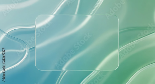 3d render liquid pedestal