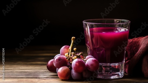 Wallpaper Mural Delicious Purple Grape Juice: A Refreshing and Healthy Drink Torontodigital.ca