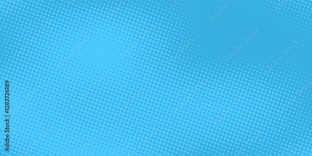blue halftone gradient pattern texture with technology digital background. Pop art comic dots with summer background. blue halftone gradient pattern texture with technology digital background. Pop art comic dots with summer background.