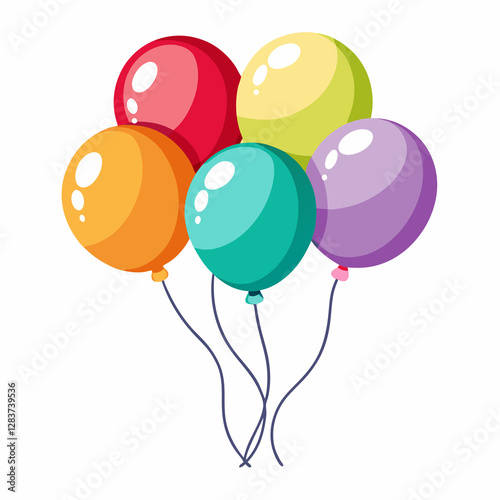 vector illustration of balloons