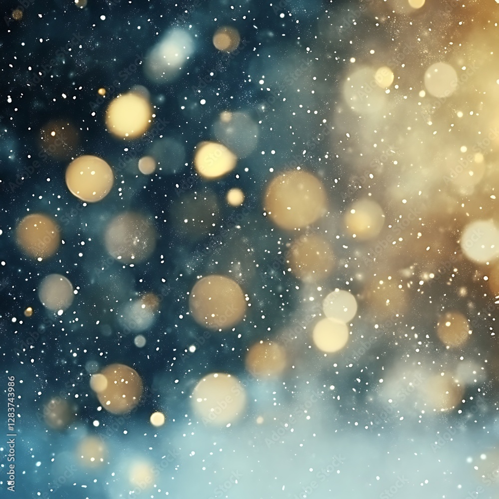 Winter Wonderland Bokeh Background Snowy Texture Winter Wonderland Bokeh Background Snowy Texture