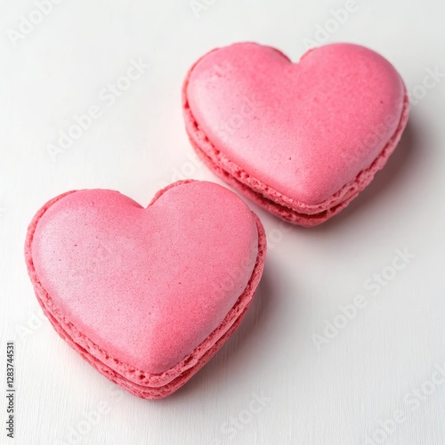 Pink Heart Macarons: Valentine's Day Treats