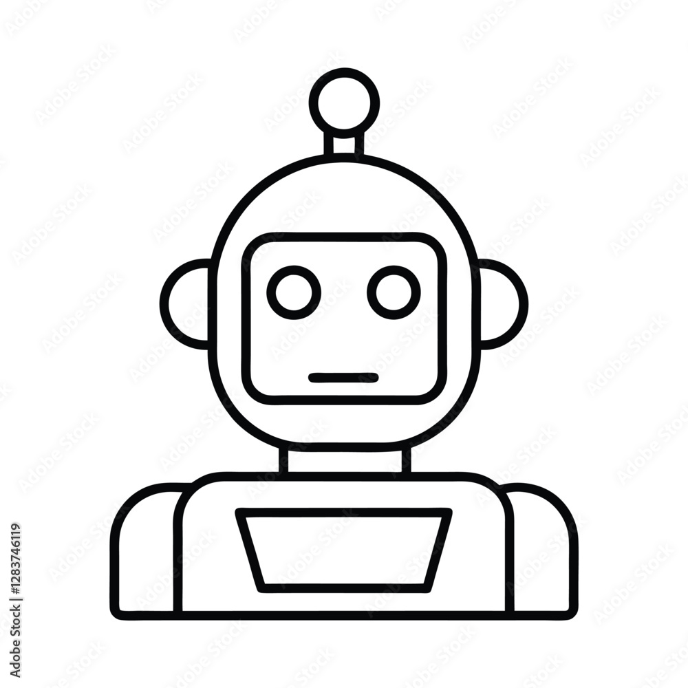 funny cartoon robot funny cartoon robot