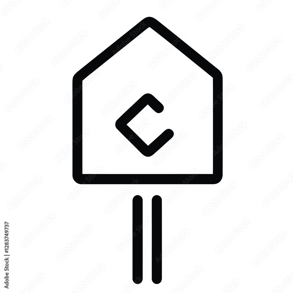 A simple illustration of a pencil with measurement markings. A simple illustration of a pencil with measurement markings.