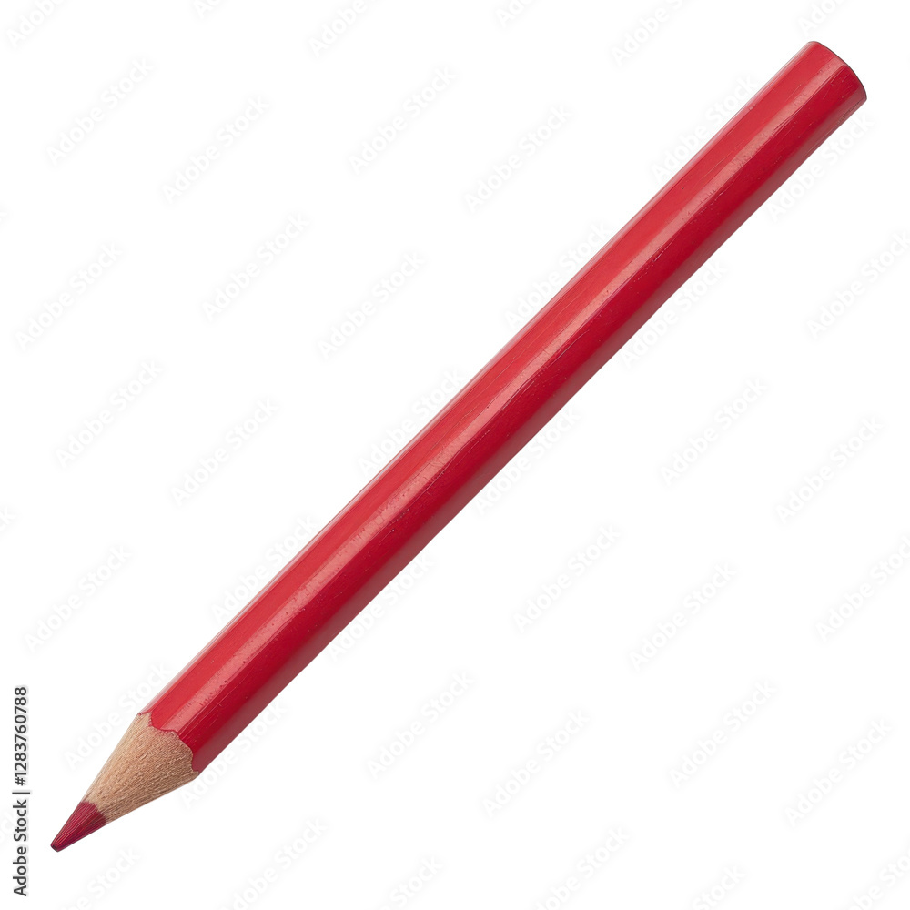 vibrant red pencil with sharpened tip, perfect for drawing and coloring. This essential art tool is ideal for artists and students alike, adding pop of color to any project vibrant red pencil with sharpened tip, perfect for drawing and coloring. This essential art tool is ideal for artists and students alike, adding pop of color to any project