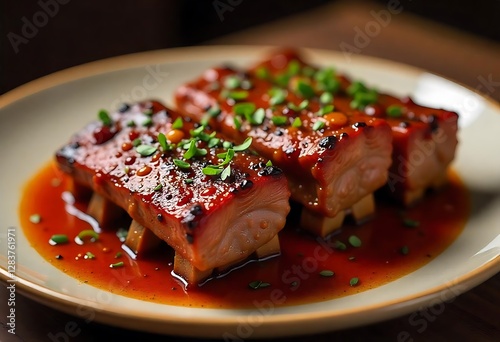 Succulent and tender Lamb ribs marinated in a savory blend of spices