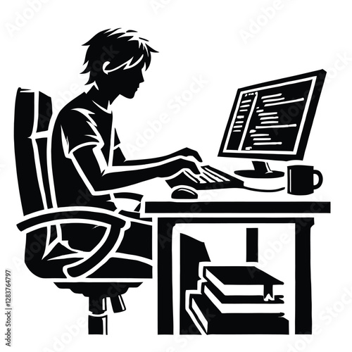 Coding Silhouette