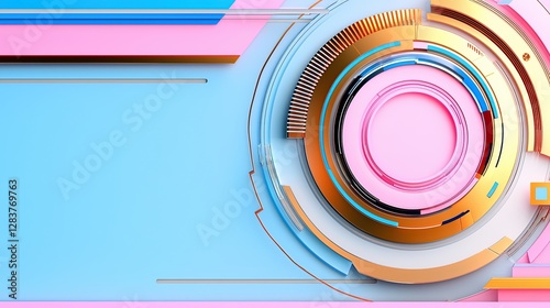 Franchise growth, Modern Abstract Design for Brand Expansion and Growth Strategies in Colorful Illustration