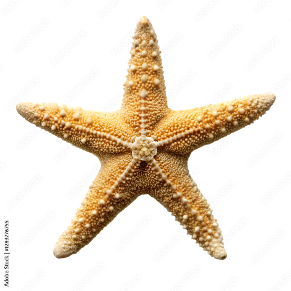 Star fish isolated on transparent background