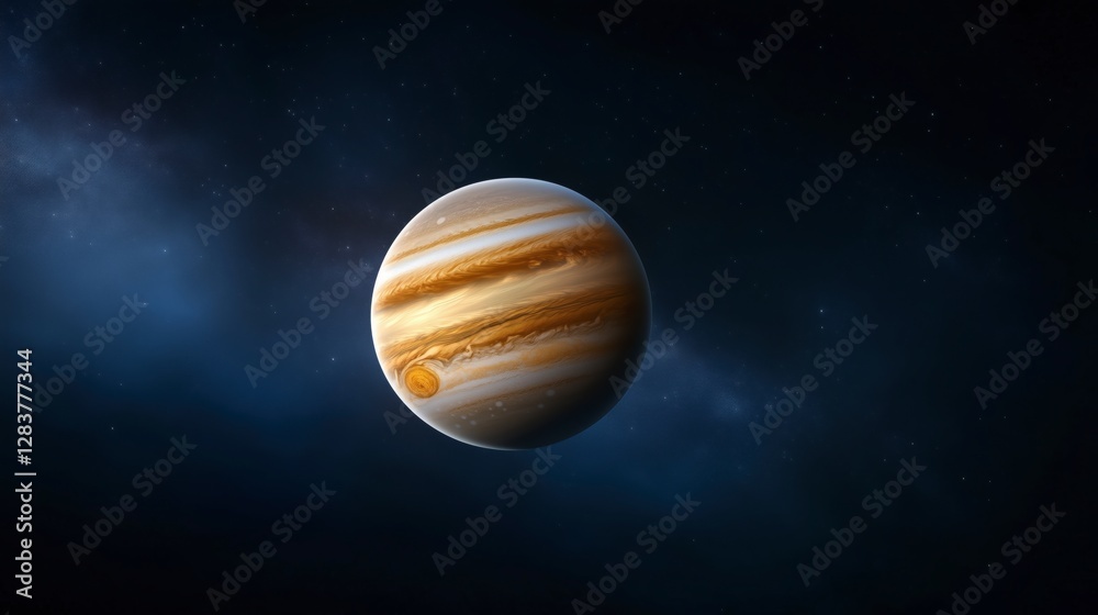 Large planet is in the sky Large planet is in the sky