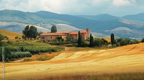 The plateau of Cansiglio in Italy